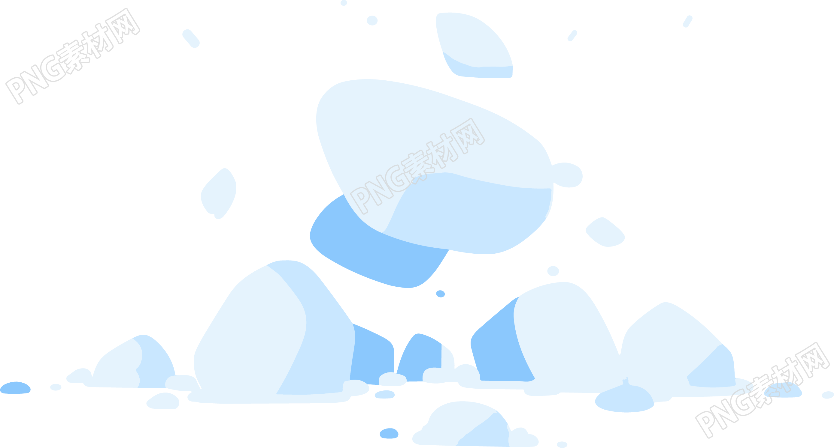 冰雹简约插图