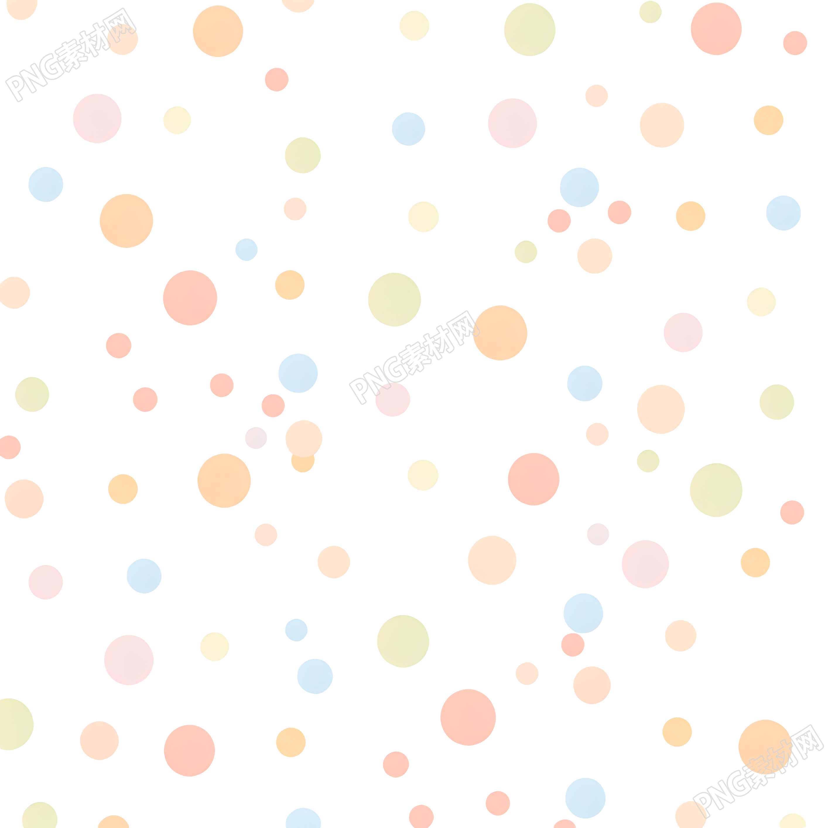 波点透明背景插图