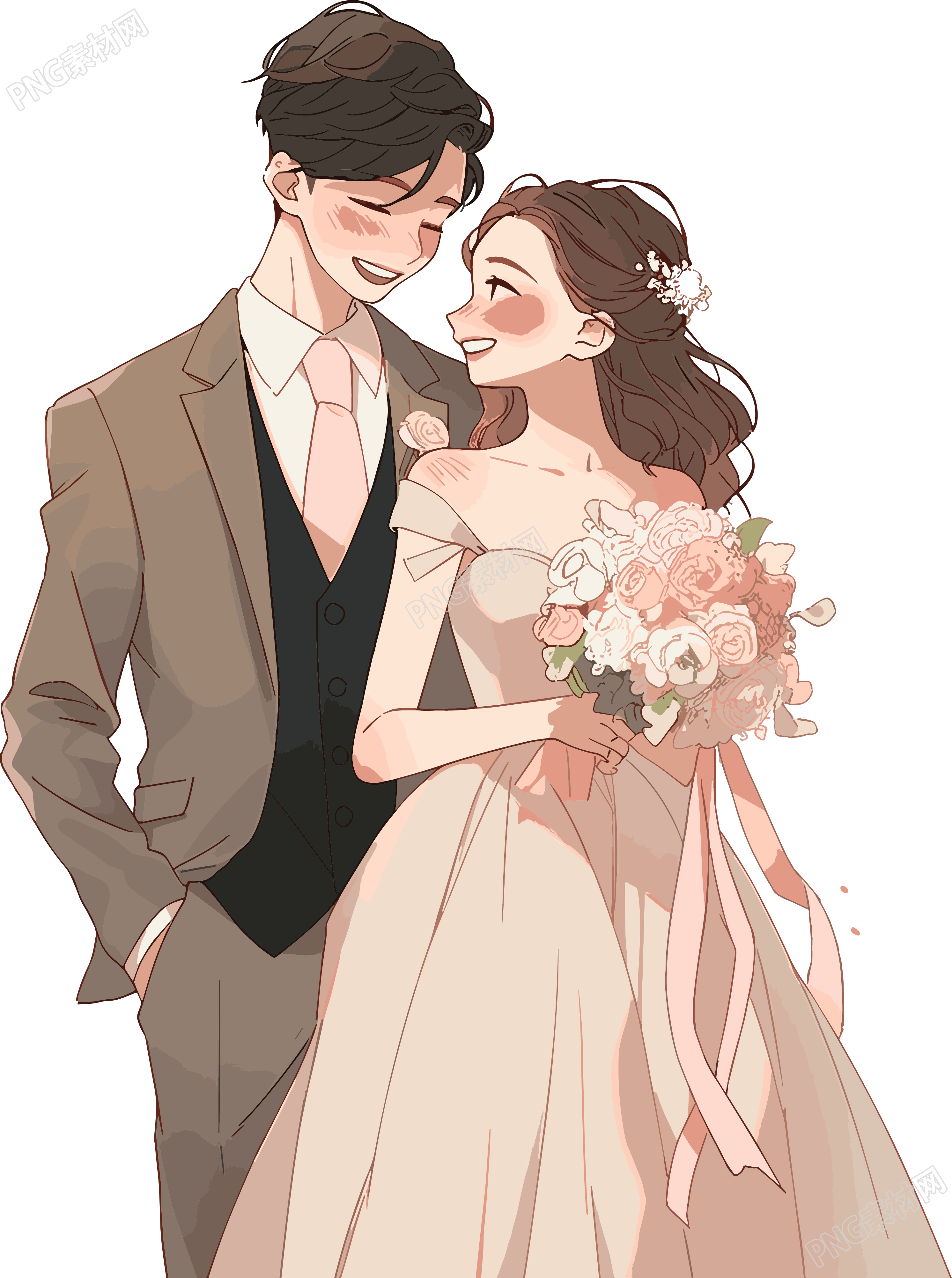 婚礼新人商业设计素材