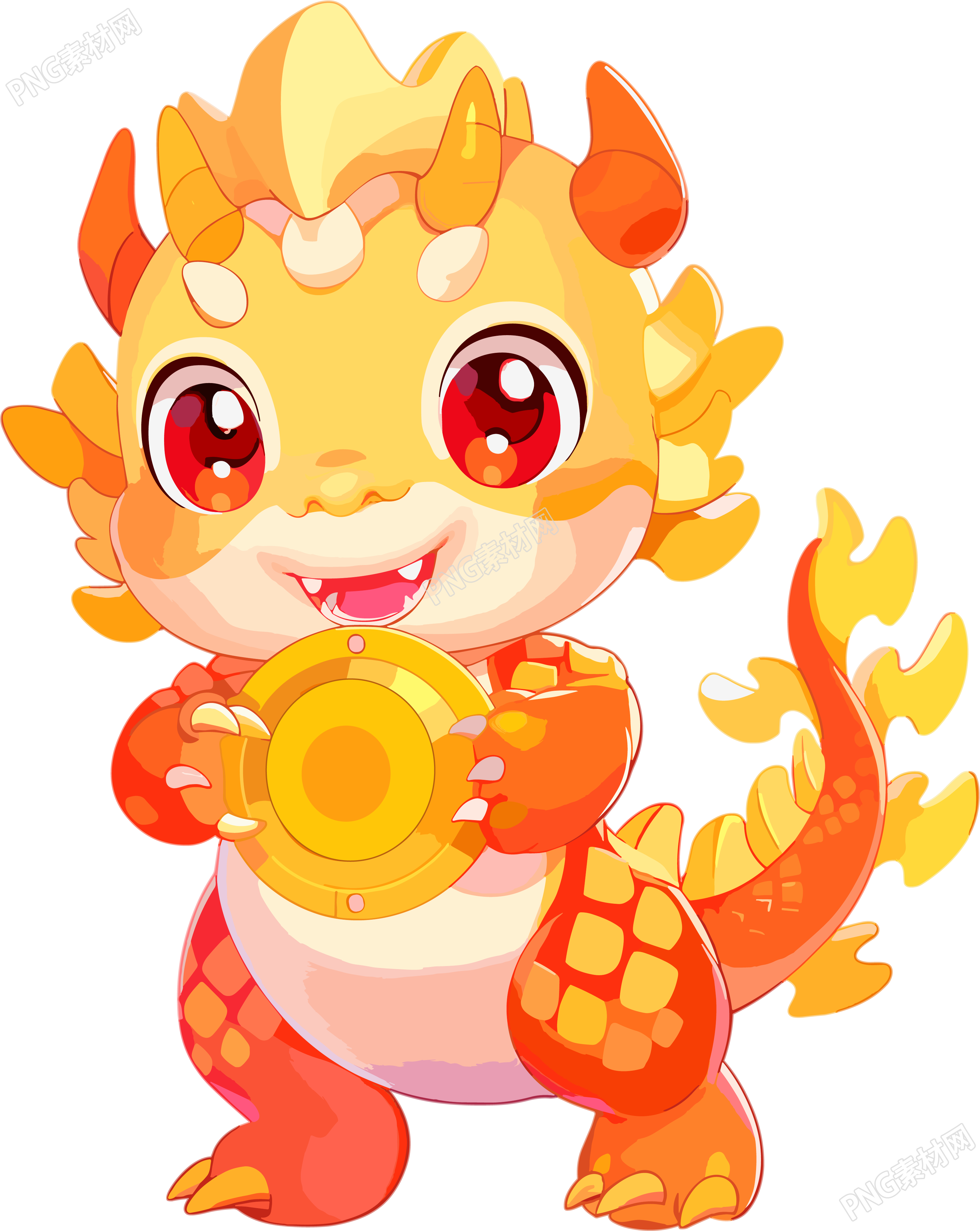 中國龍PNG插圖素材