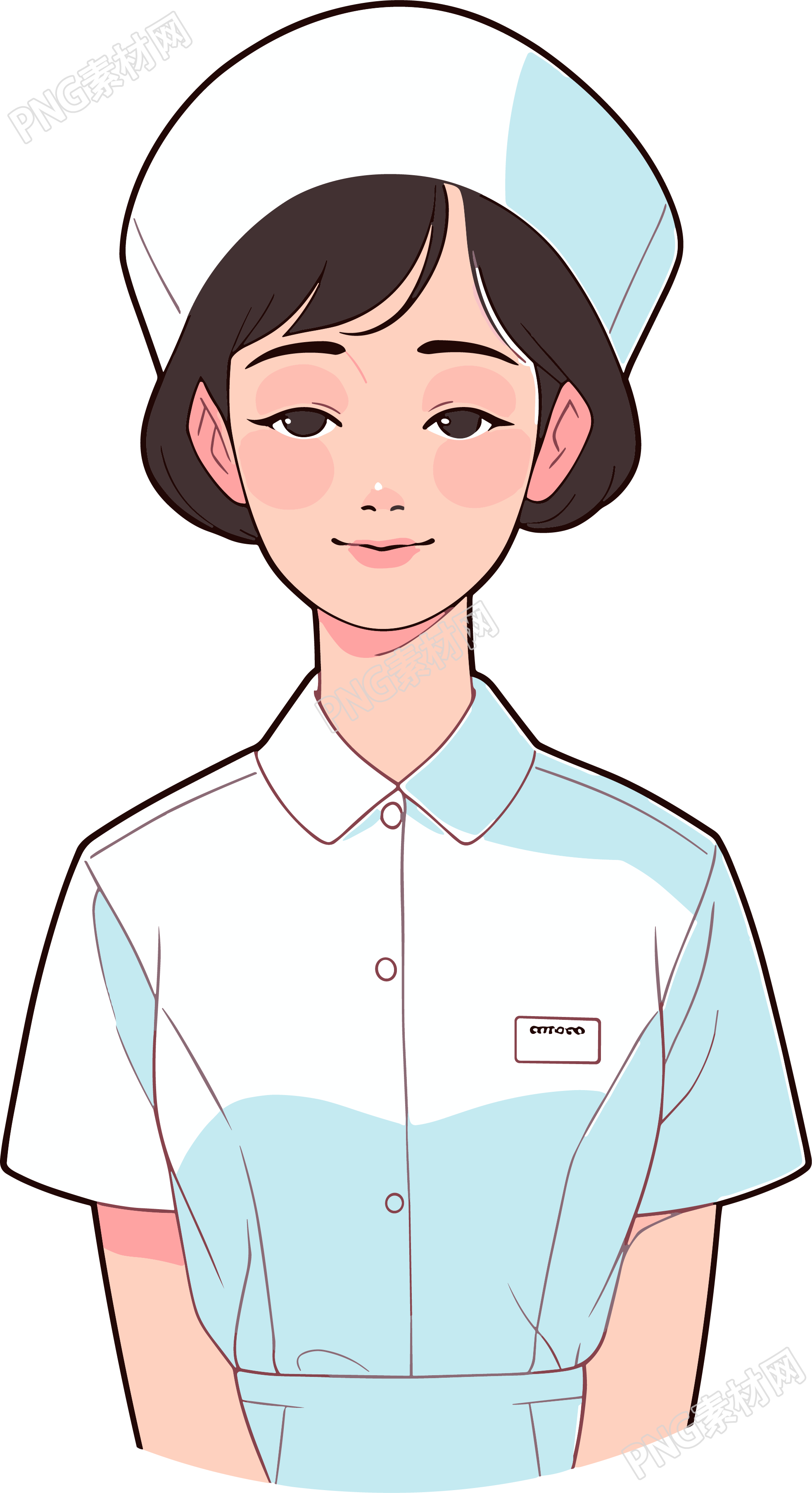 卡通护士创意设计元素