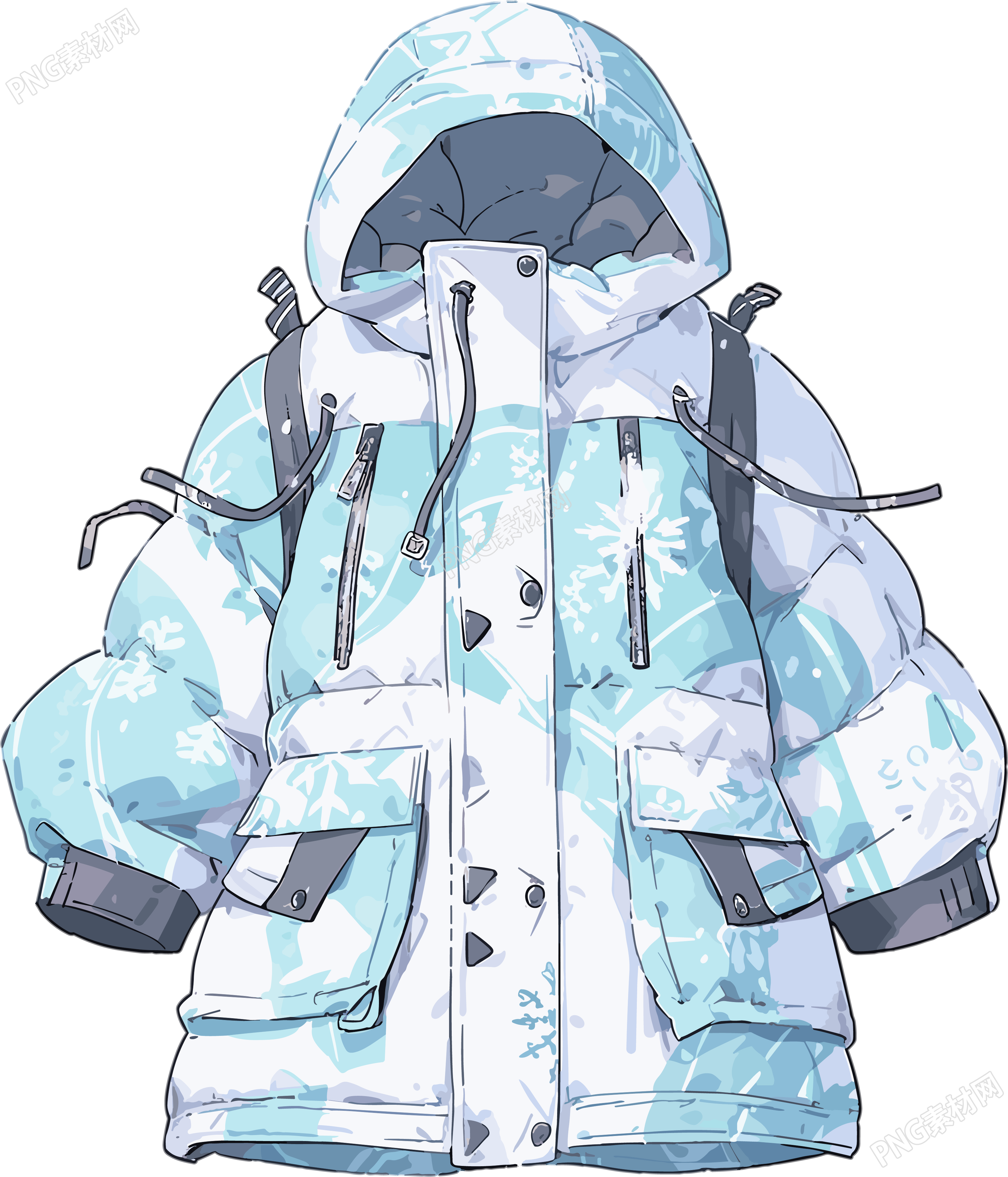 衣服卡通创意元素
