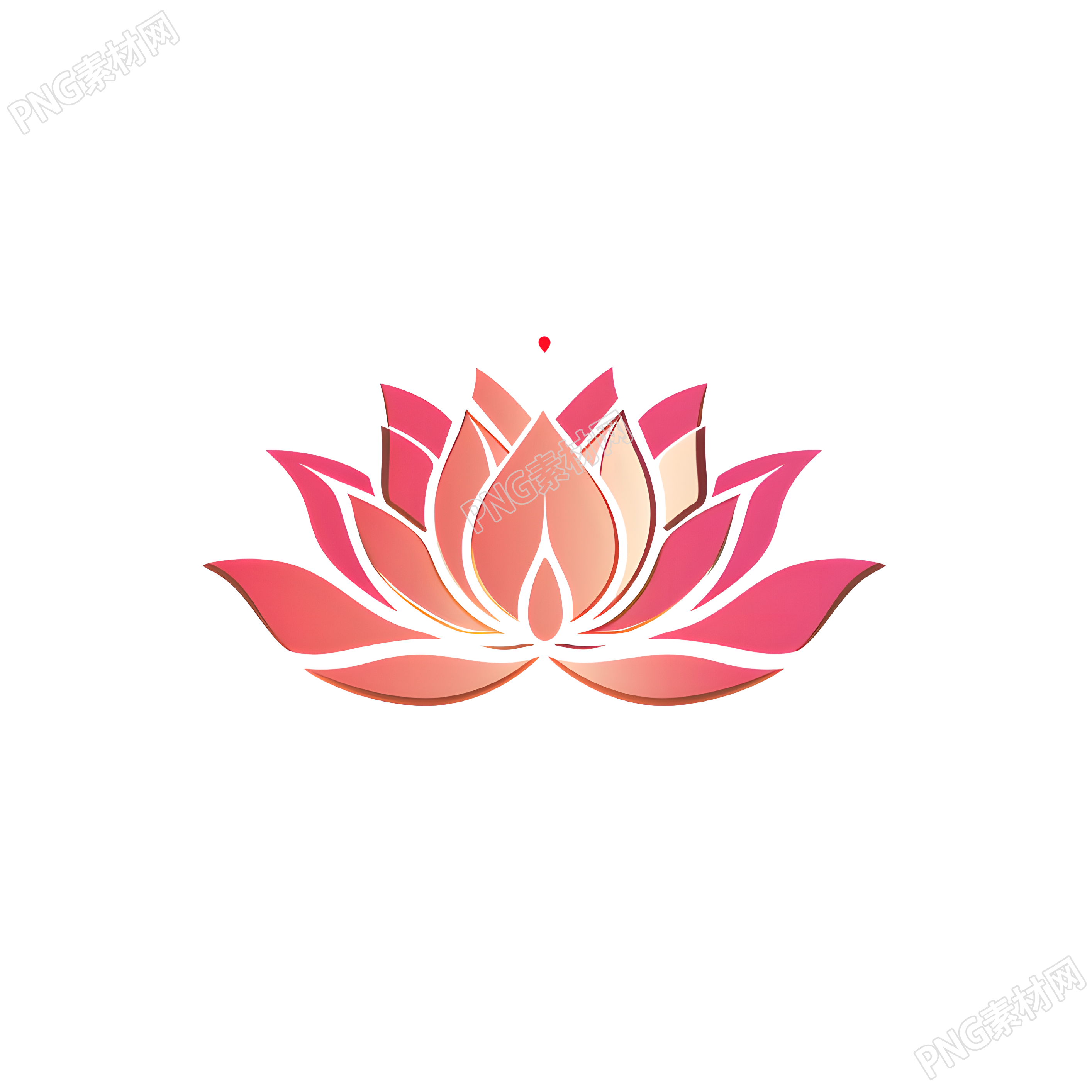 莲花logo可商用素材
