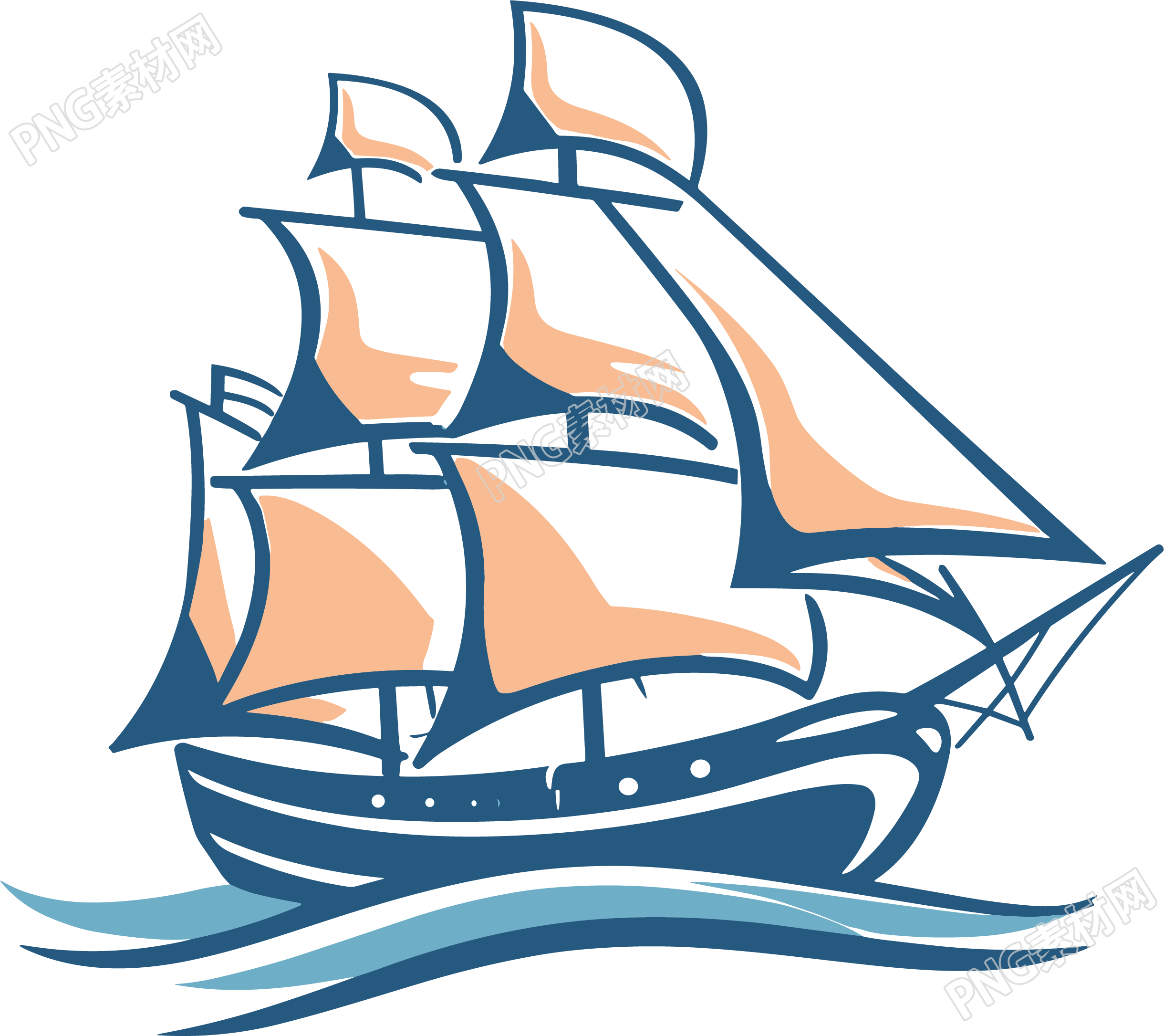 船logo高清质量插图