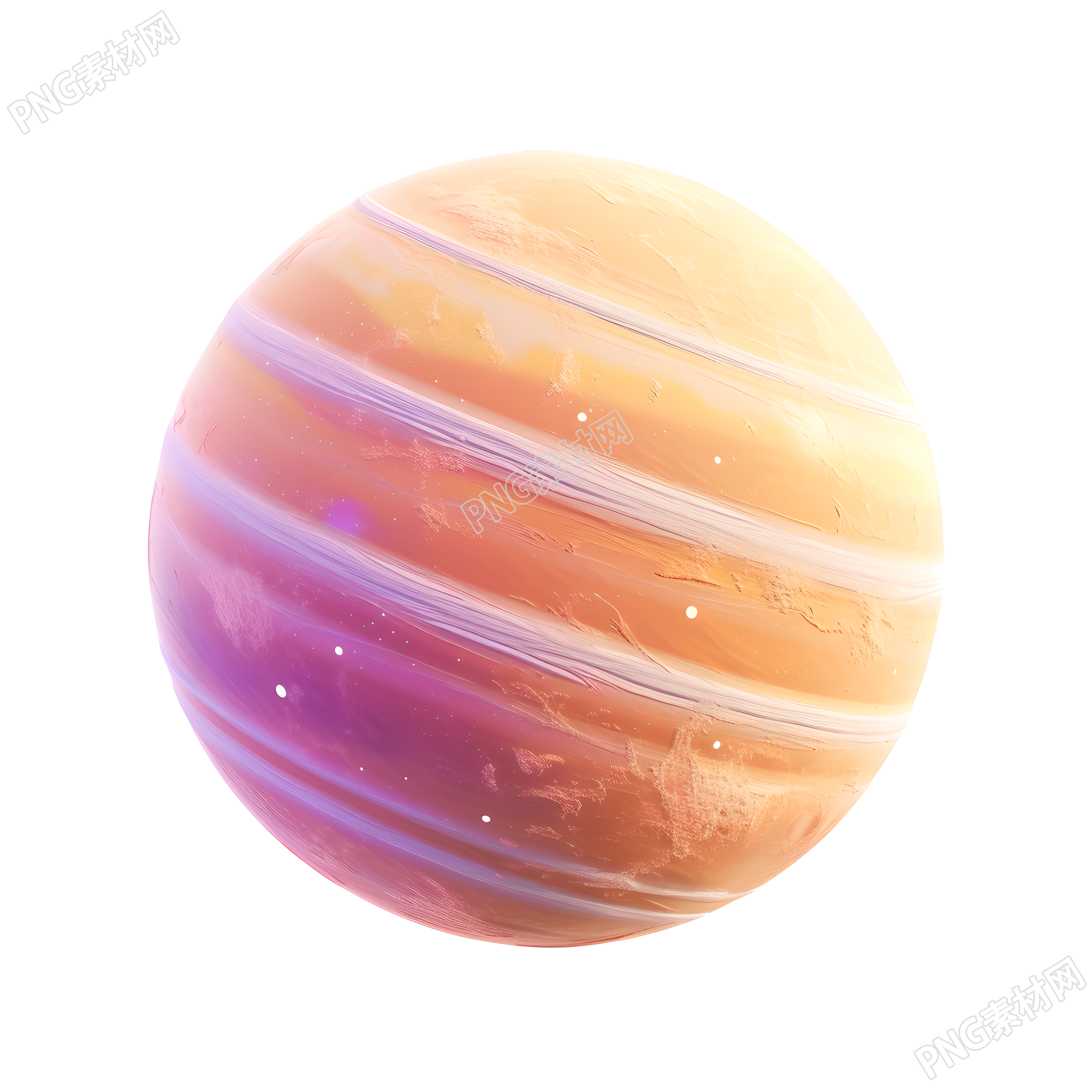 卡通星球插画素材