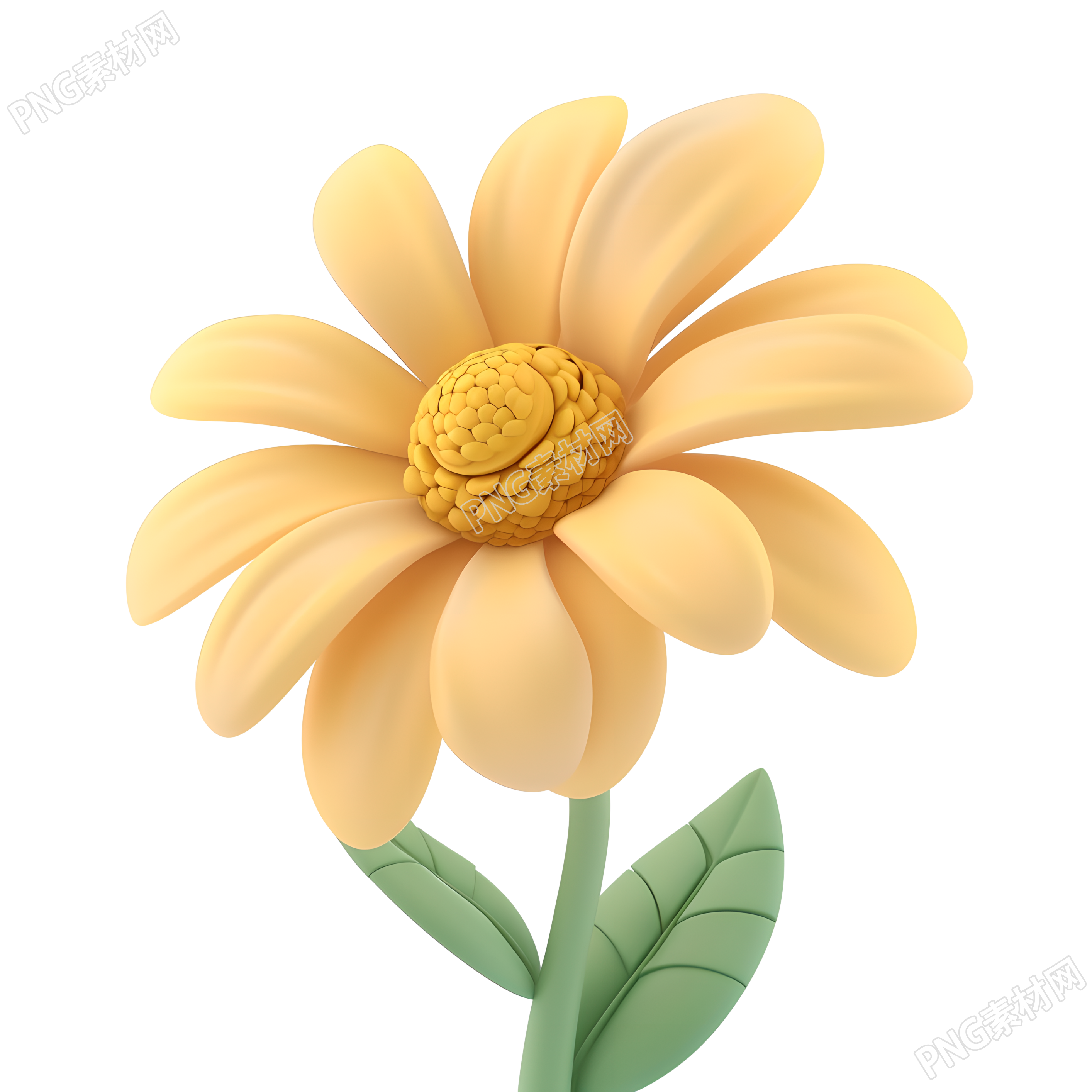 3D花朵商业设计元素