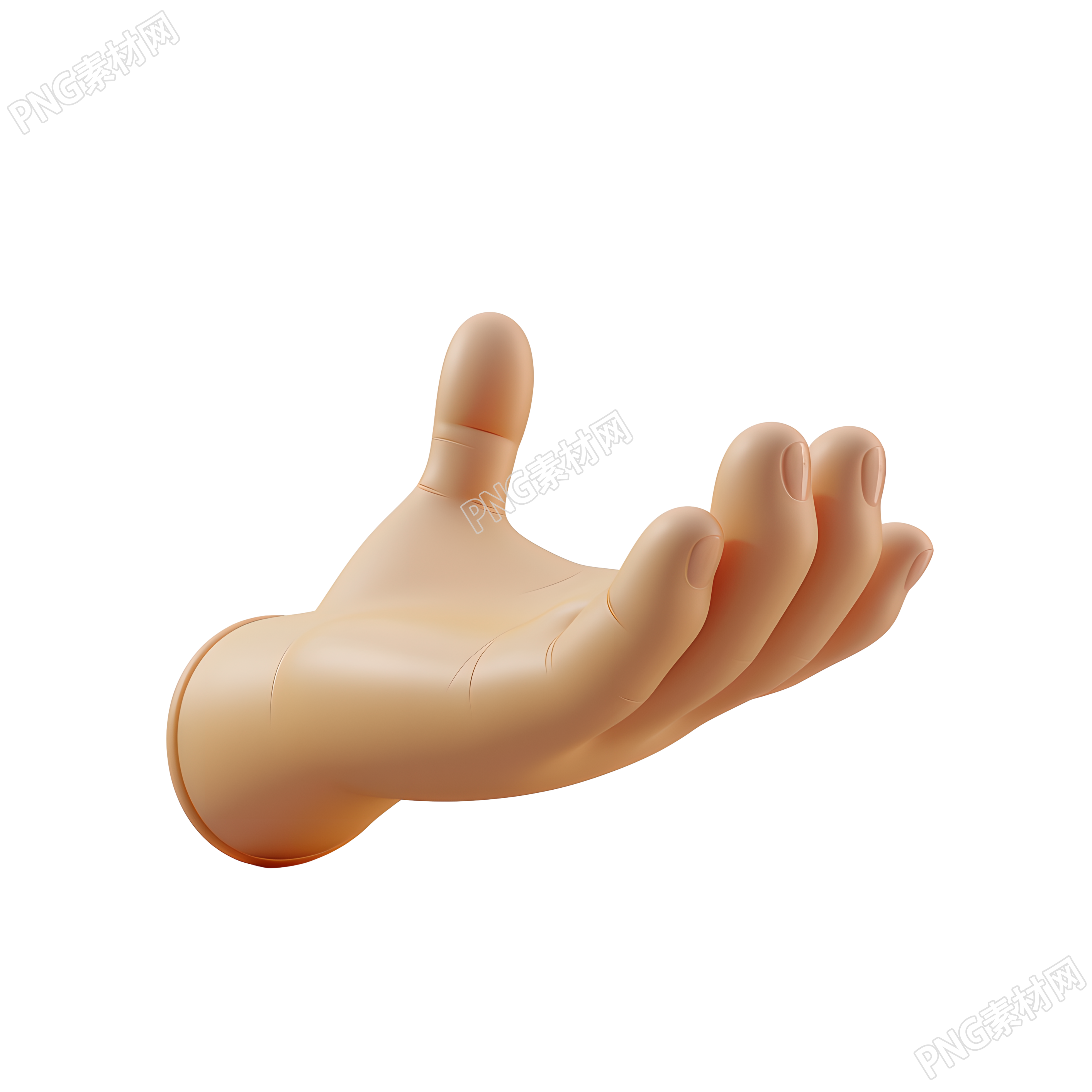 3d小手立体设计素材