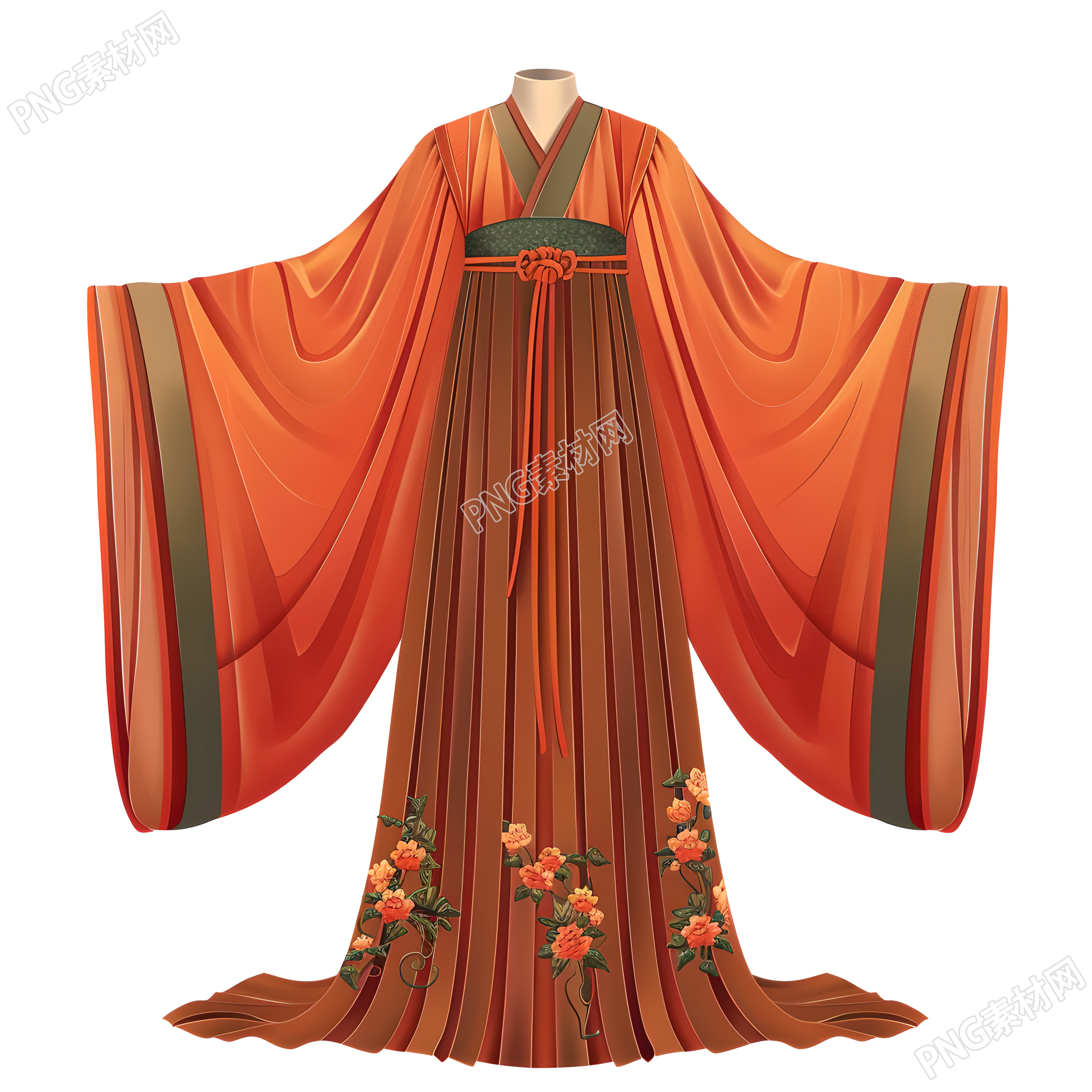 古代服饰商用插图
