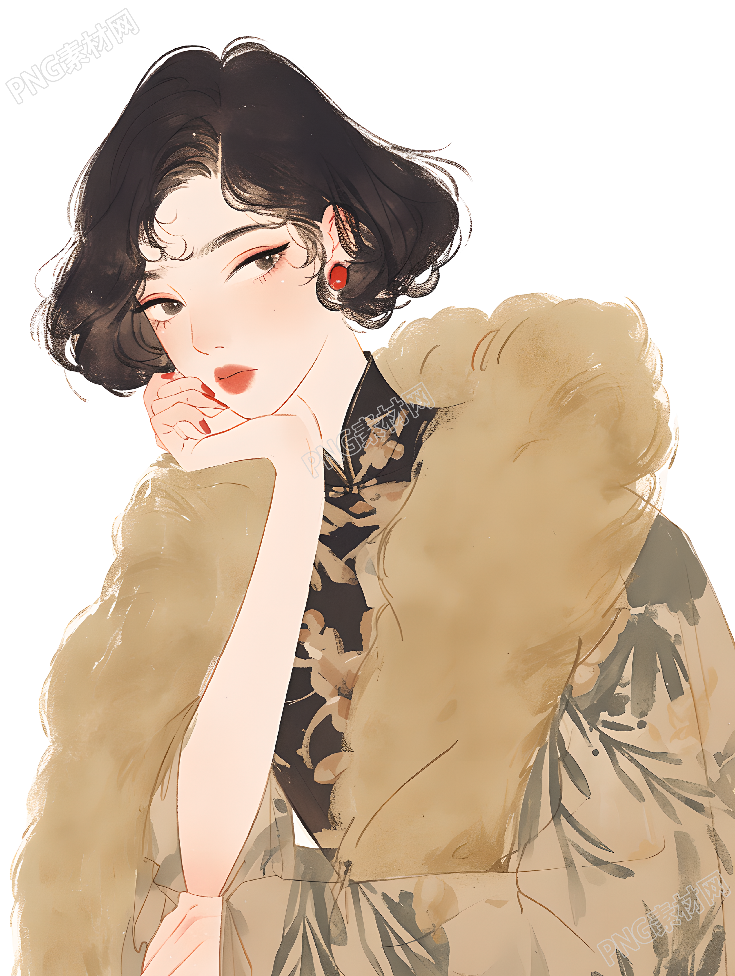 魅力女性元素