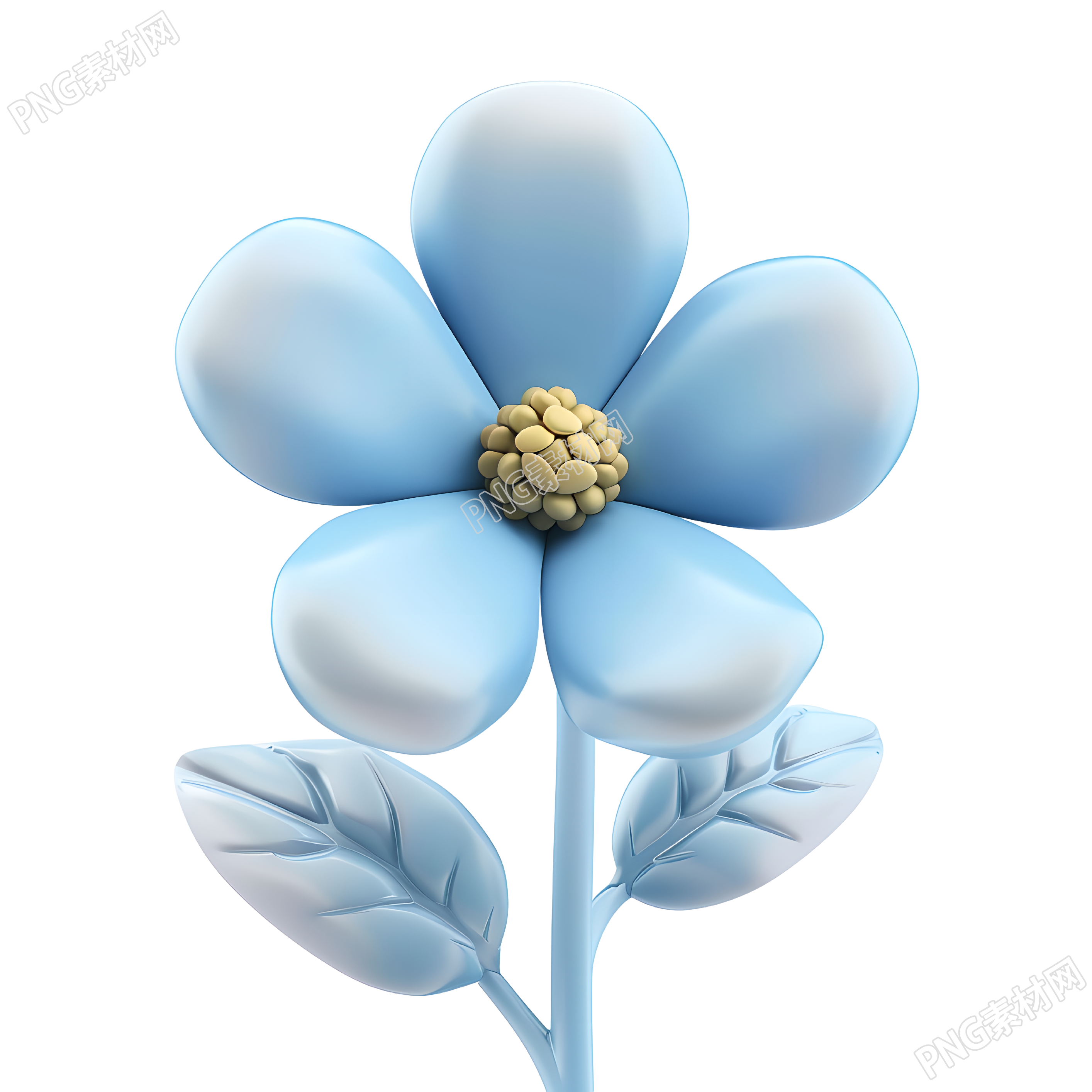 3D花朵高清素材