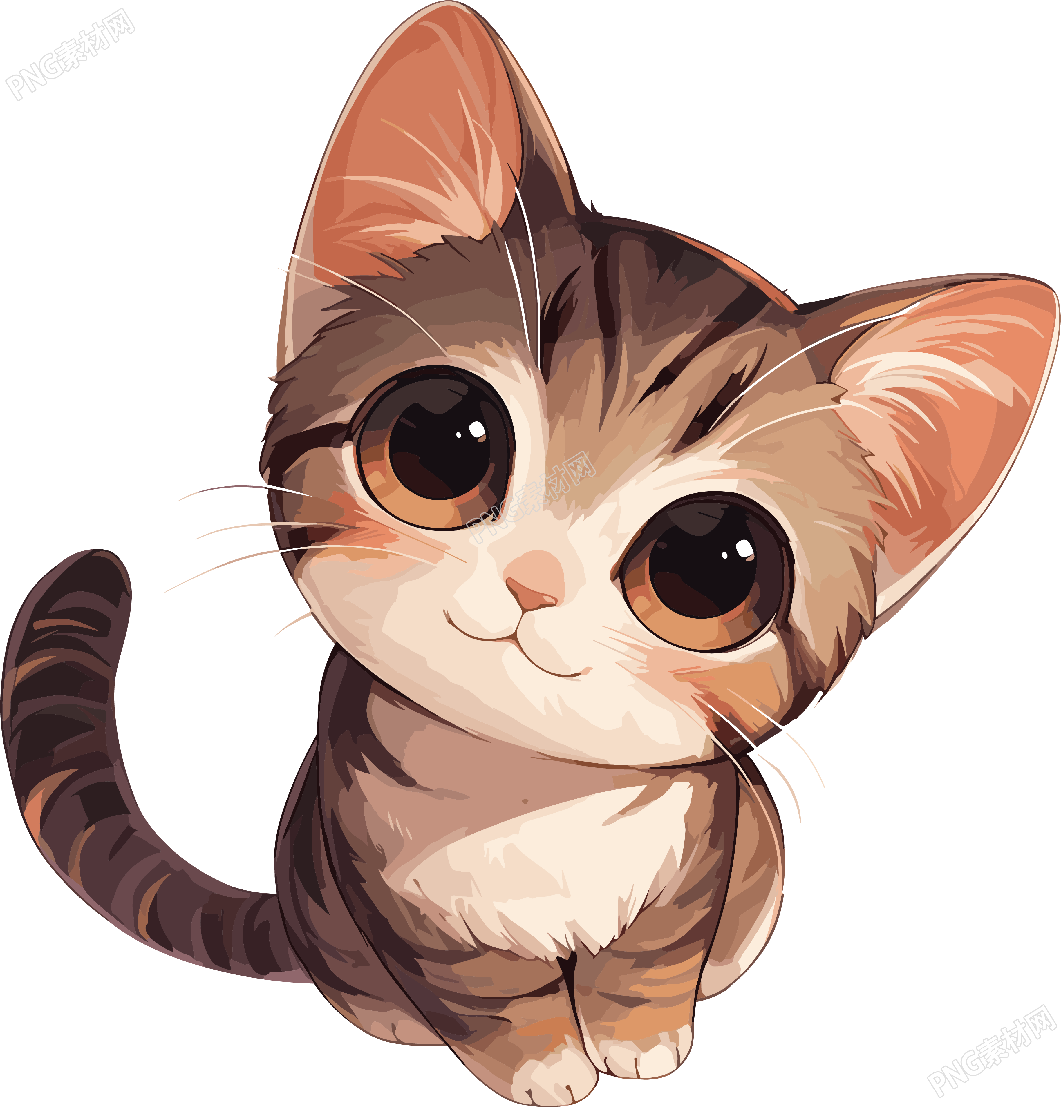 猫咪可爱PNG素材