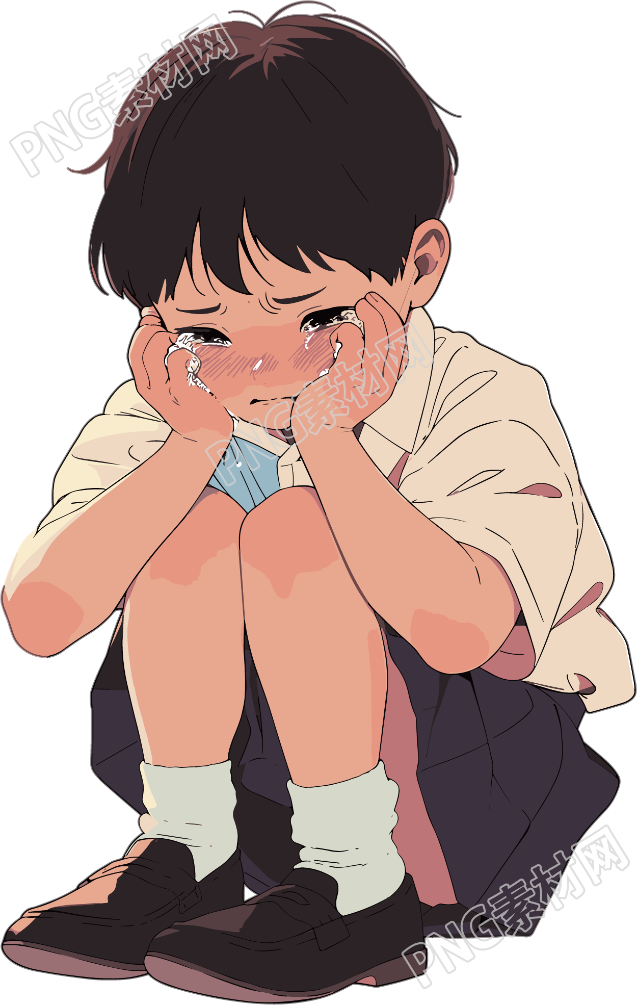校园霸凌哭泣插图