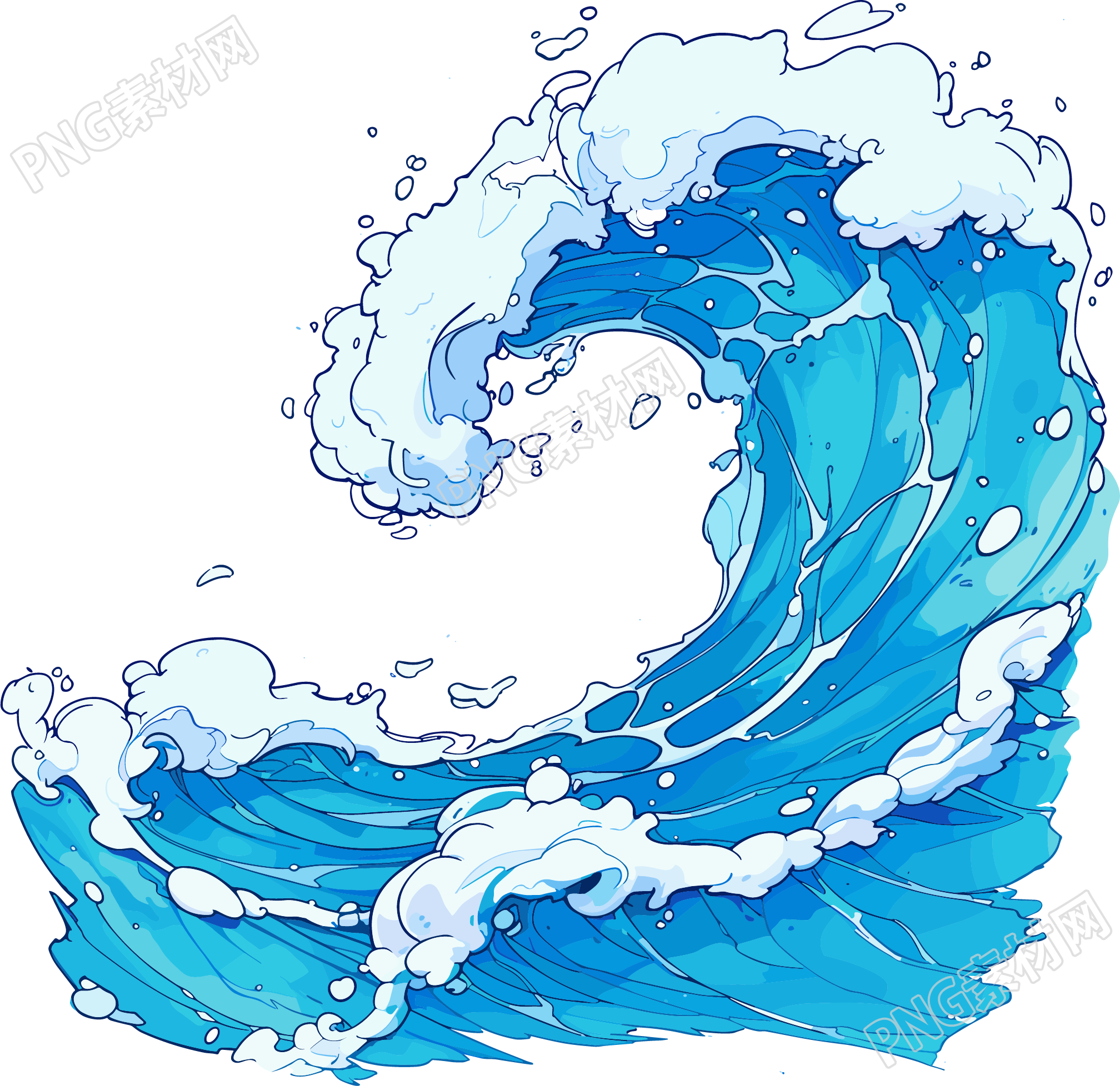 海浪商业用途插图
