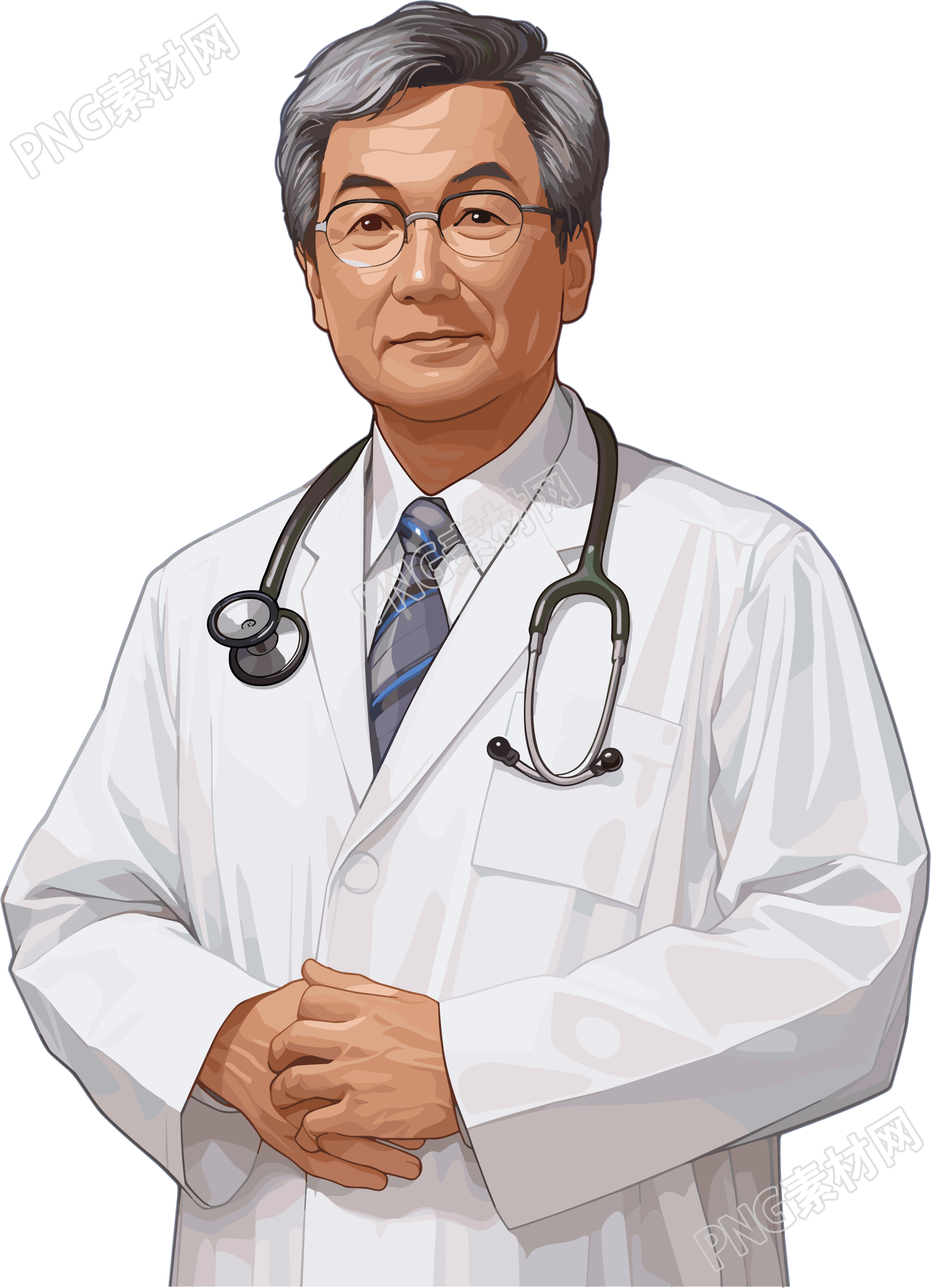 医疗专家插画