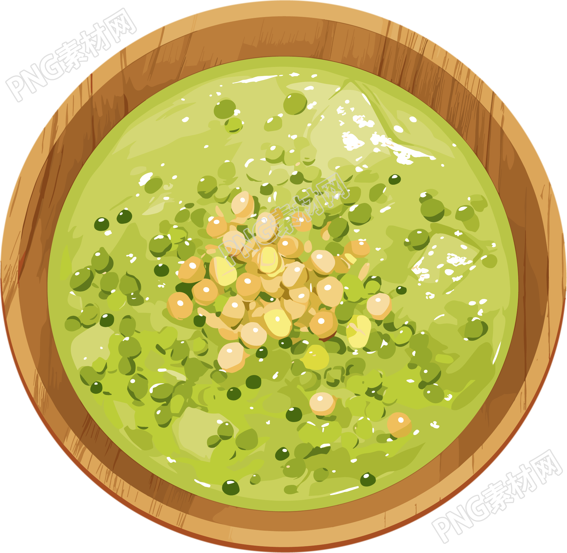 绿豆汤图形素材