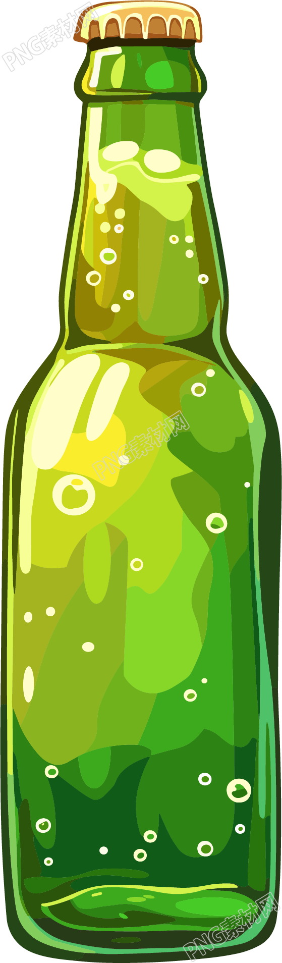 啤酒创意设计插图