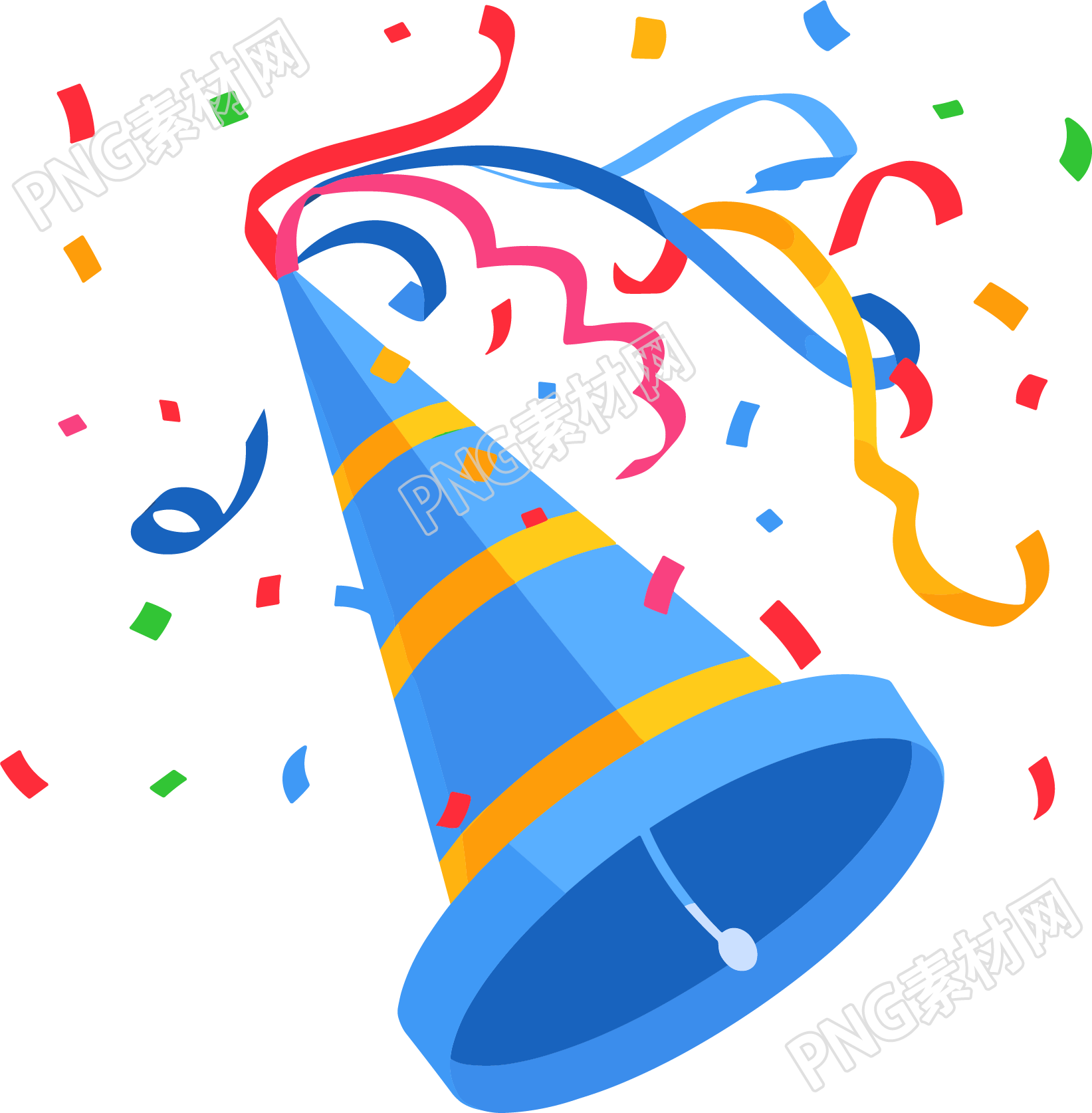 生日派对生日礼花素材